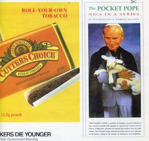 Oliver Dunne & Siobhán McCooey: Cut-out-and-keep from ‘Hot Press’ magazine (‘With Sheep’)