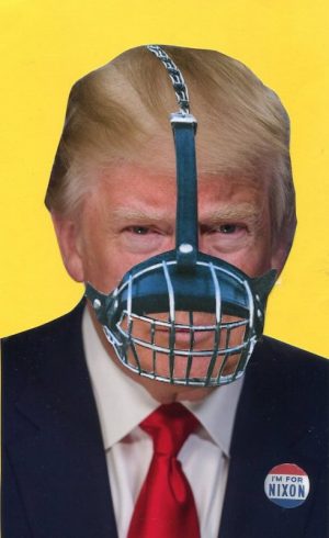Pocket Presidents: Muzzled Trump Oliver Dunne & Siobhán McCooey: Pocket Presidents: Muzzled Trump