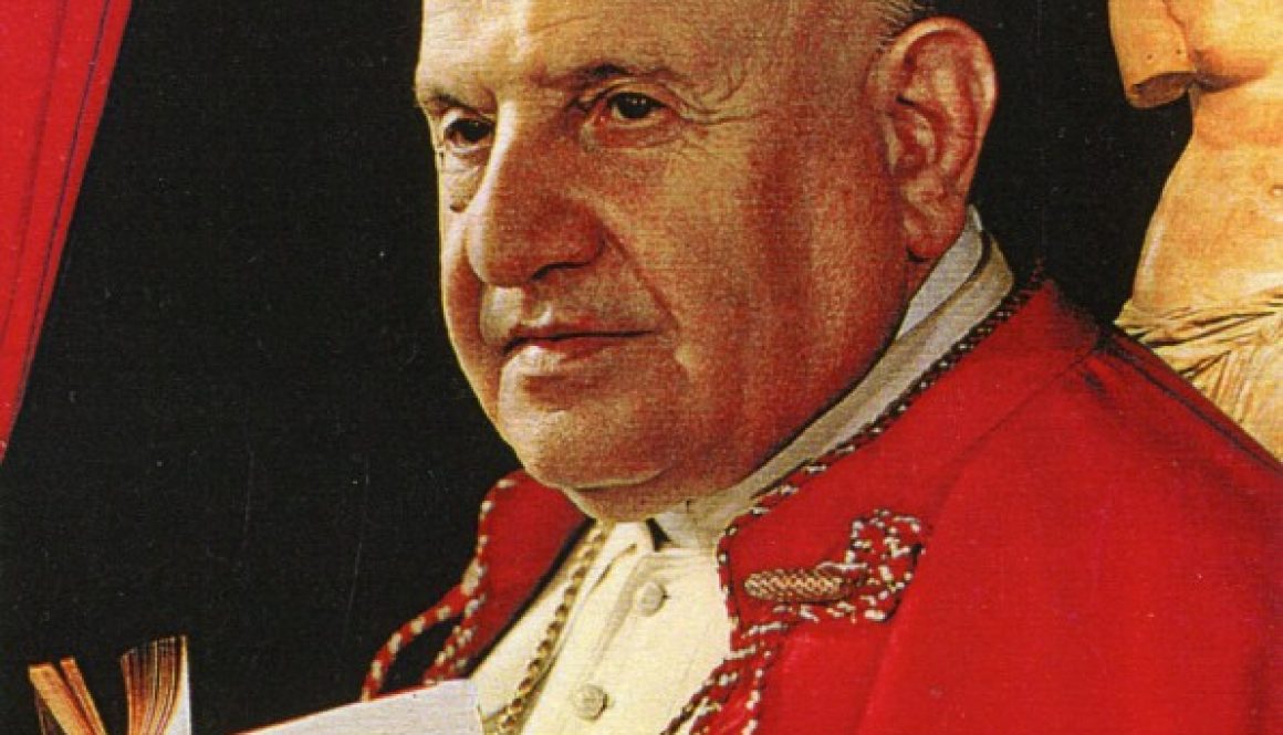 Pope John XXIII reading Playboy