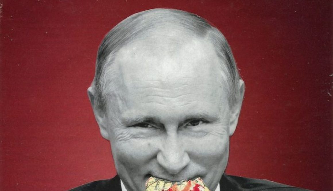 Putin eating Ukraine